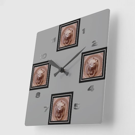 Horloge Carrée Clock (Angle)