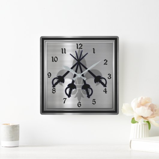 Horloge Carrée Clock (Maison)