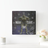 Horloge Carrée Clock Cave (Maison)
