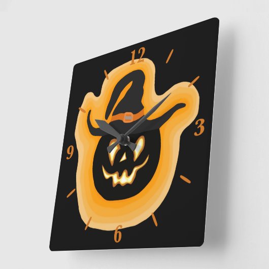 Horloge Carrée Clock Clock (Angle)