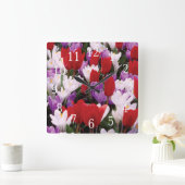 Horloge Carrée Clock Colorful (Maison)