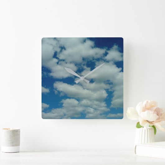 Horloge Carrée Clock de Cloud (Maison)