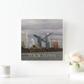 Horloge Carrée Clock de Create Your Own (Maison)