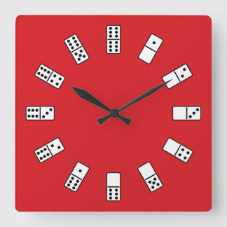 Horloge Carrée Clock de Domino