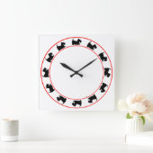 Horloge Carrée Clock de Little (Maison)