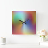 Horloge Carrée Clock de Style Acrylique (Maison)