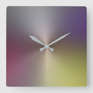 Horloge Carrée Clock de Style Acrylique