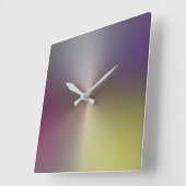 Horloge Carrée Clock de Style Acrylique (Angle)