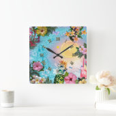 Horloge Carrée Clock de Tropical Wall (Maison)