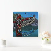 Horloge Carrée Clock de Vancouver (Maison)