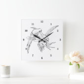 Horloge Carrée Clock de Very Cool (Maison)