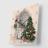 Horloge Carrée Clock de Victoria (Angle)