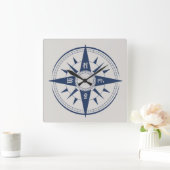 Horloge Carrée Clock de Wall (Maison)