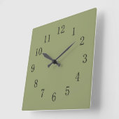 Horloge Carrée Clock de Wall Clock (Angle)