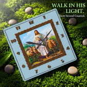 Horloge Carrée Clock Good Shepherd