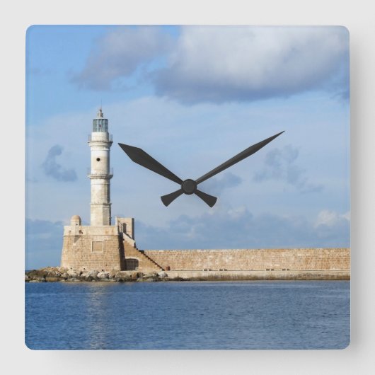 Horloge Carrée Clock Lighthouse (Recto)