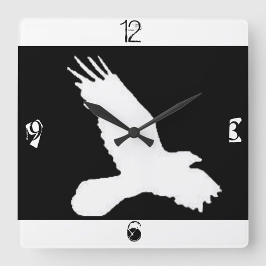 Horloge Carrée Clock périodique (Recto)