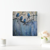 Horloge Carrée Clock Your Custom (Maison)