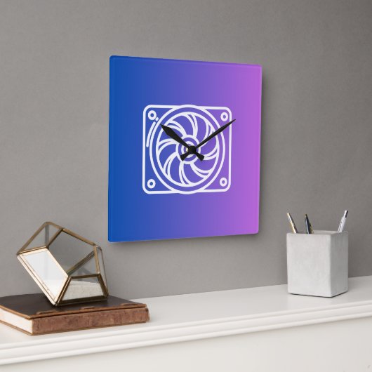 Horloge Carrée Clocks Cooler (Bureau)