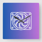 Horloge Carrée Clocks Cooler (Recto)