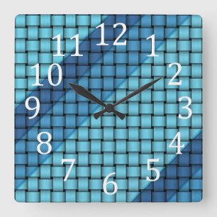 Horloge Carrée Clocks de Wall Street