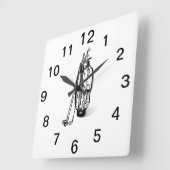 Horloge Carrée Club de golf Golf Bag (Angle)
