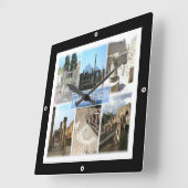 Horloge Carrée CMP155 POMPEII les ruines, Pompéi, Campanie, (Angle)