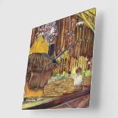 Horloge Carrée Cochon, Budapest (Angle)