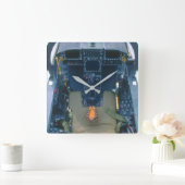 HORLOGE CARRÉE COCKPIT HORNET F/A-18D (Maison)