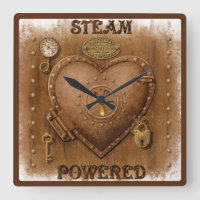 Coeur alimenté à la vapeur Steampunk