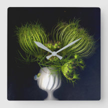 Coeur vert en noir