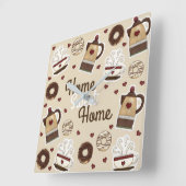 Horloge Carrée Coffee Pot and Cup (Angle)