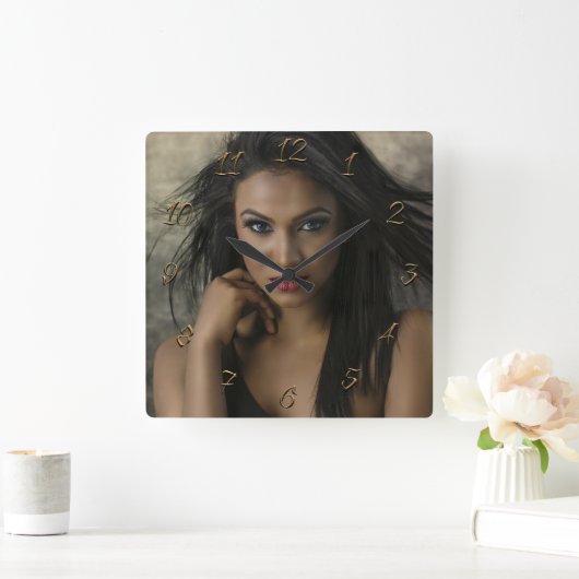 Horloge Carrée Coiffeuse (Maison)