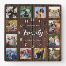Collage de photos de famille Cadeau pour grands-pa
