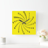 Horloge Carrée collection art déco (Maison)