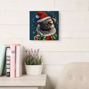 Horloge Carrée Collection Puggy Claus