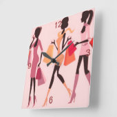 HORLOGE CARRÉE COLLECTION SHOPPING QUEEN (Angle)