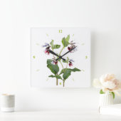 Horloge Carrée Comfrey. (Maison)