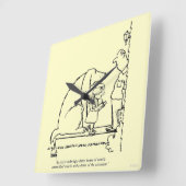 Horloge Carrée Commande de cookies (Angle)