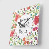 Horloge Carrée Comme Frida V | Maison Sweet Home (Angle)