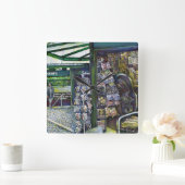 Horloge Carrée Comment Est-Ce Qu'Une Image, Sans imagination ? (Maison)