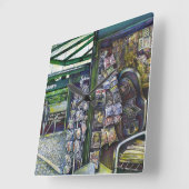 Horloge Carrée Comment Est-Ce Qu'Une Image, Sans imagination ? (Angle)