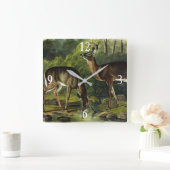 Horloge Carrée Common Deer (Maison)