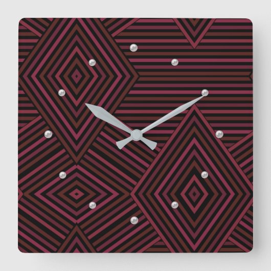 Horloge Carrée Composez pour votre montre . ajouter une photo et  (Recto)