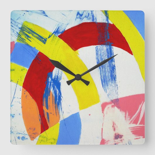 Horloge Carrée Composition #2A by Michael Moffa (Recto)