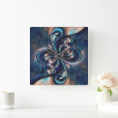 Horloge Carrée Conception (Maison)