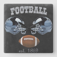 Conception vintage du tableau de bord de football