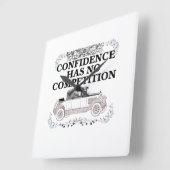 Horloge Carrée Confiance n'a pas de concurrence 06.w (Angle)