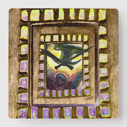 Horloge Carrée Conquête du mal (Recto)