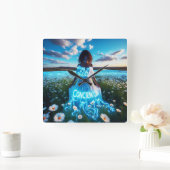 Horloge Carrée Consciousness / Conciencia (Maison)